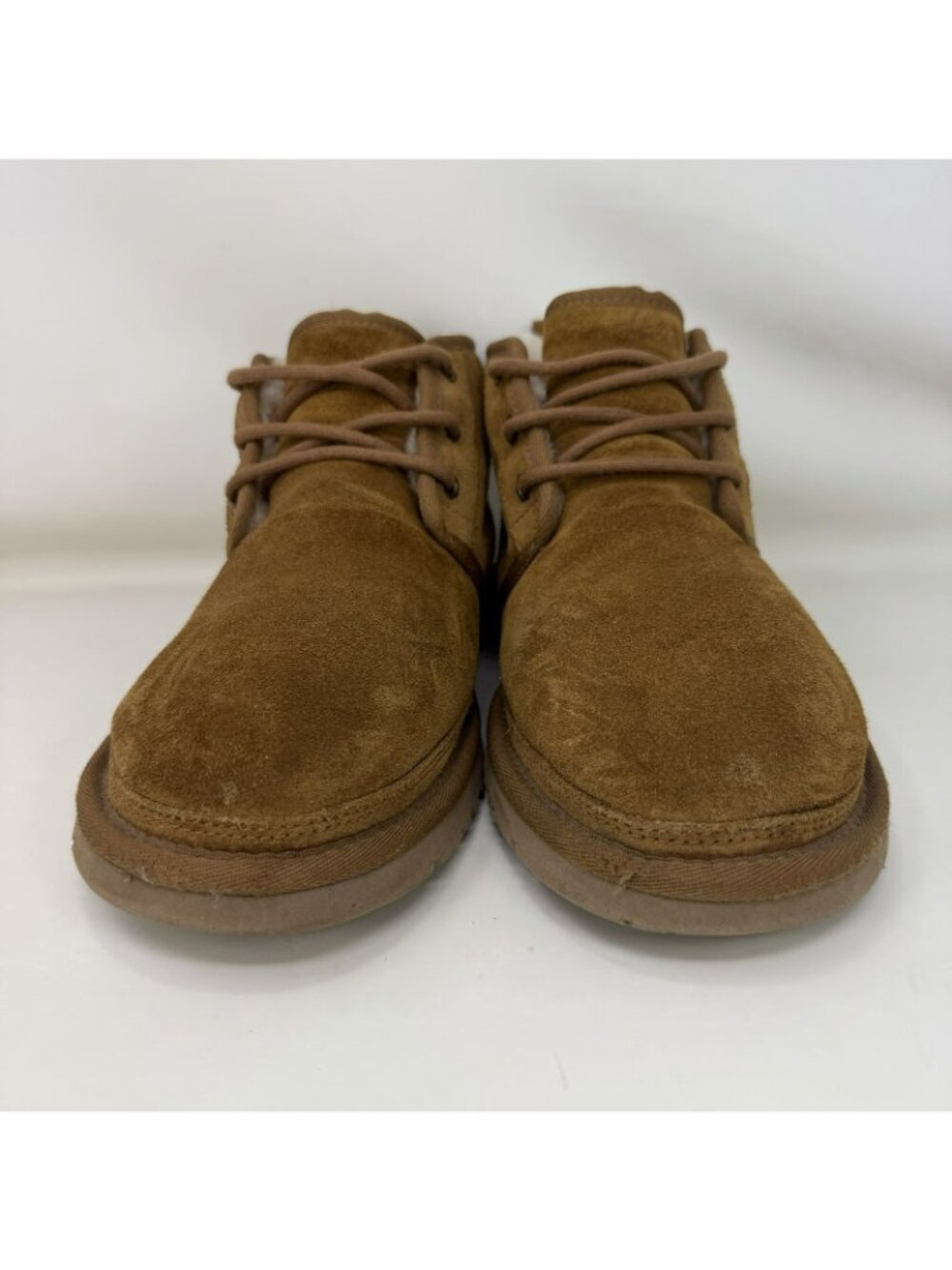 UGG Neumel Lined Suede Leather Boots Brown Women’s Size 9 - Picture 3 of 7